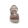 Vigevano Women S Comfort Daily caSual SandalS Demi 01 8vg4835S8d Beige Gold
