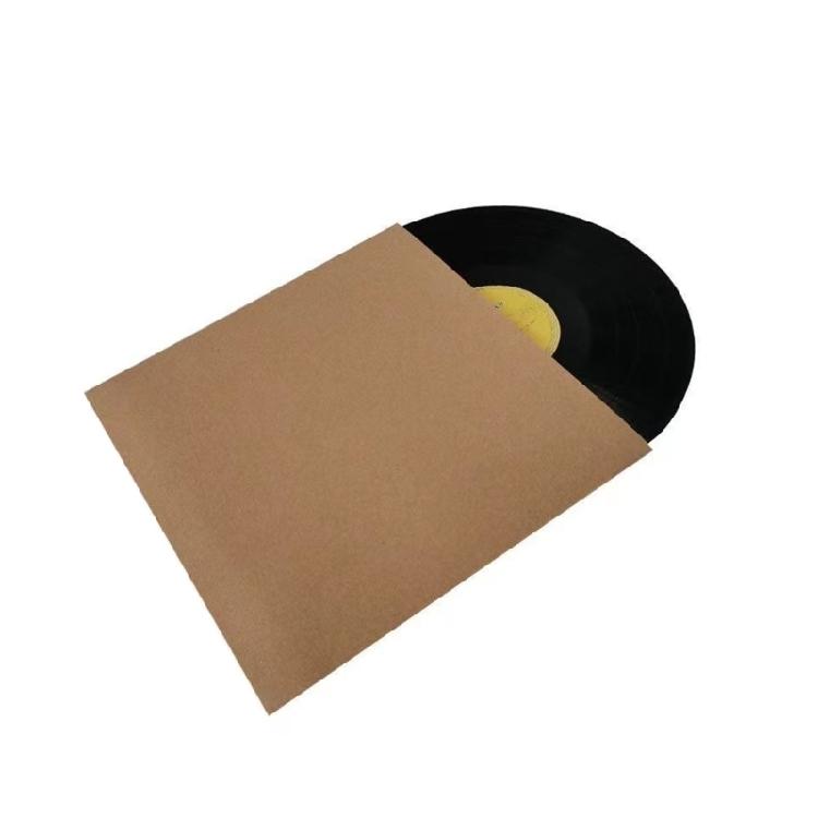 High Quality Kraft Paper Poly-lined Outer Sleeves Bag Anti-static for LP Record