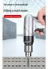Gaobao 10mm Pneumatic Drill: 3/8'' Industrial Air-Powered Tool with Forward/Reverse Rotation for Drilling