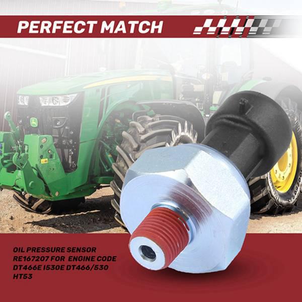 Set of 5 RE167207 John Deere Pressure Sensor Compatible Parts