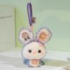 Cute Rabbit Plush Toys Hanging Pendants Easter Bunny Plushies Animal Dolls Backpack Accessory Keychain Easter Gifts For Friends