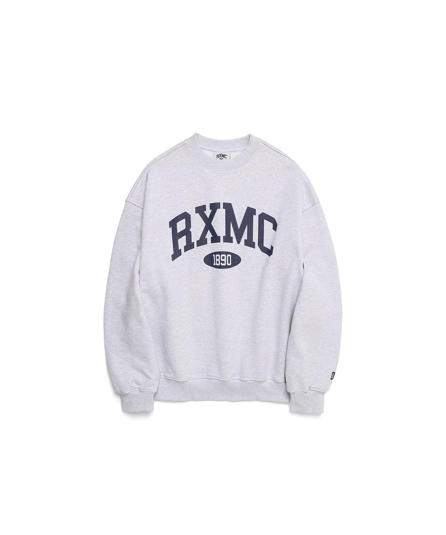 Свитшот Rlxmc Rxmc с логотипом-аркой, меланж L