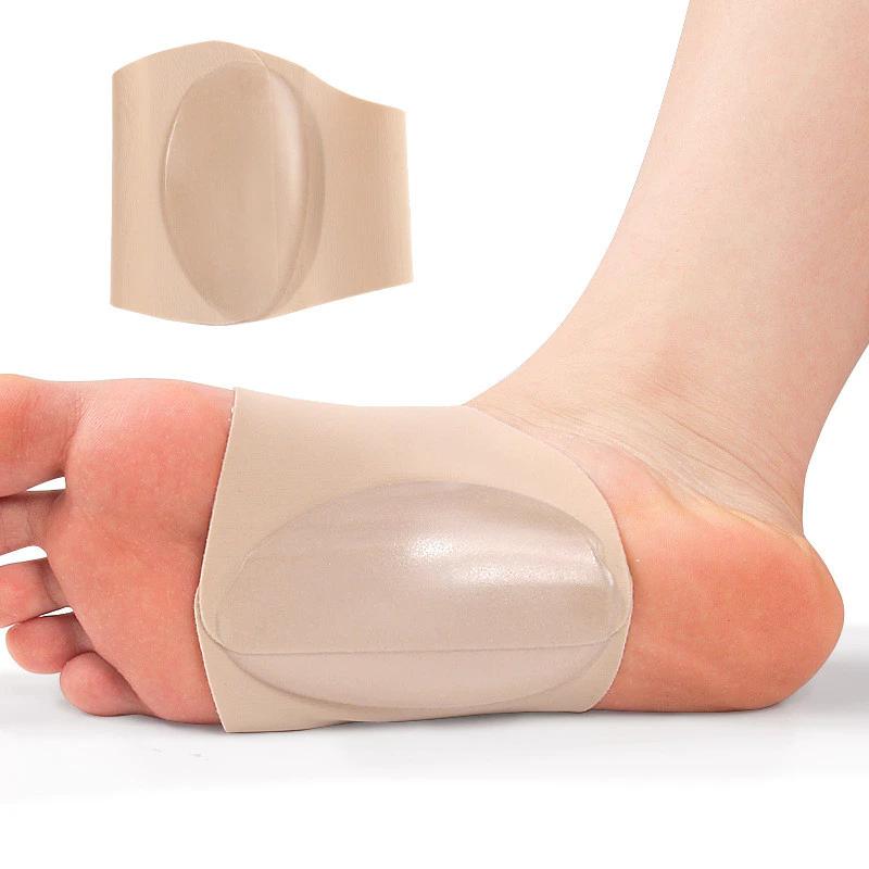 1 Pair Arch Support Cushioning Wrap Men's & Women's Plantar Pain Relief Orthotic Insert Compression Sleeve