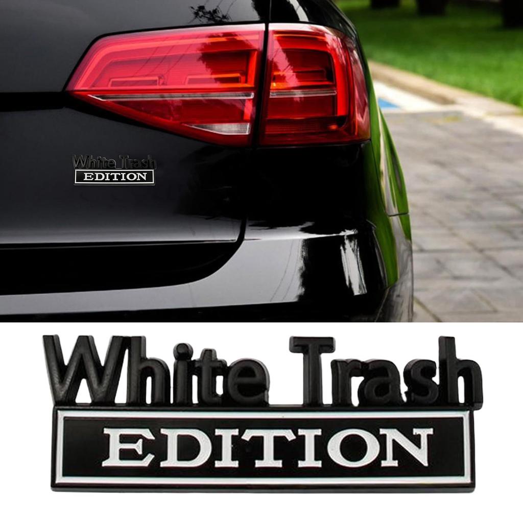 Metal Car Decal 3D Stickers Decal Edition Waterproof Car Emblems And Badges For Golf Cart Vehicle Auto Truck Motorcycle Decor