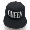Black Hip Hop Snapback Baseball Cap Embroidered QUEEN for Men Women
