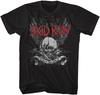 Skid Row Band Youth Gone Wild Skull Wings T-shirt