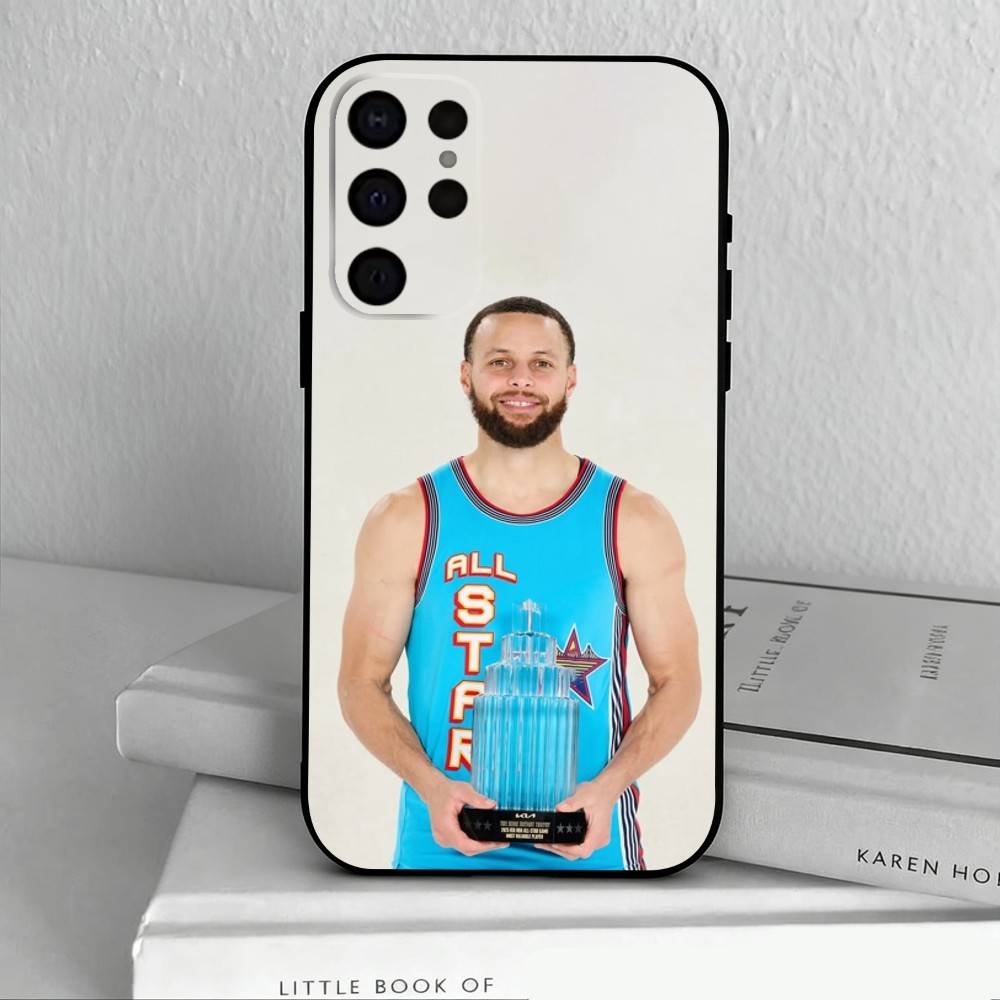 

Basketball S-Stephen-N C-Curry-Y Phone Case For Samsung S25,S24,S21,S22,S23,S30,Ultra,S20,Plus,Others Soft Black Case Samsung S30Ultra5G