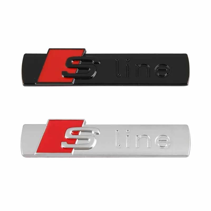 New Auto Accessories Suitable For 0cypd A4 2008-2017 Car Logo 4 Ring Front Grille Badge Rear Emblem Quattro Sline Sticker cypd0