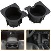 Cup Holder Erts Fits 2005-2017 Tacoma Front Drinks Holder Center Console Replace 66991-04012 66992-04012 Black