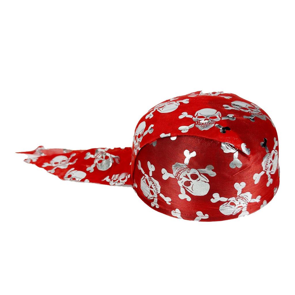 Caribbean Gold-Trimmed Pirate Hat for Halloween and Stage Performances