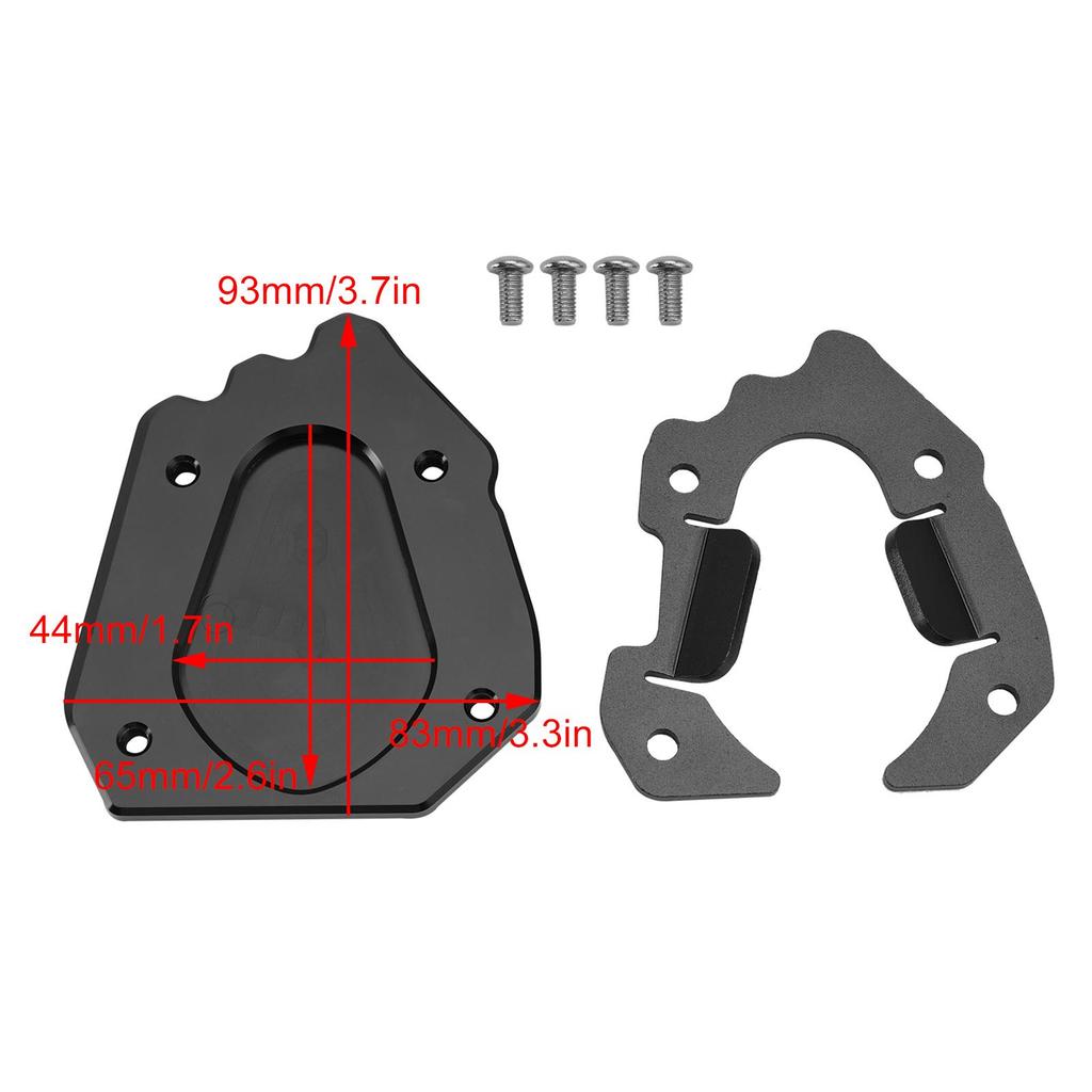 Kickstand Side Stand Extension Pad Fit for Tiger 1200 2022-2025