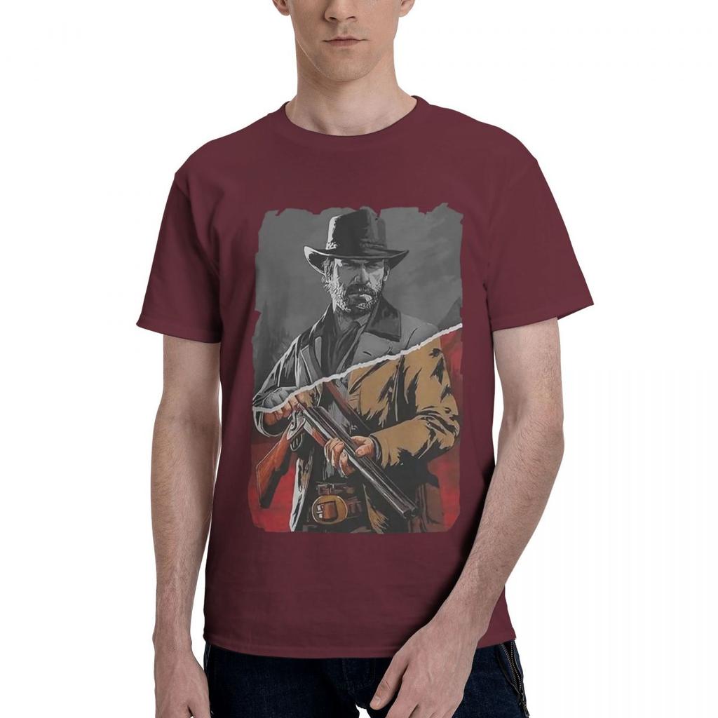 Arthur For MORGAN Cowboy 100% Baumwolle Lässig Atmungsaktiv Bequem Sommer High-End Herrenbekleidung Lustiges Geschenk