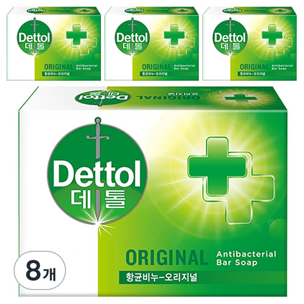 

Dettol Antibacterial Soap Original, 100g, 8 pieces