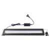 LED Aquarium Light 4 Rows Beads 3 Color Modes Splash Proof Heat Dissipation Extendable Bracket