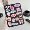 50 Pieces of New Cartoon Motivational Girl Stickers for Decorating Phone Cases, Water Bottles, Guitars and Waterproof Stickers