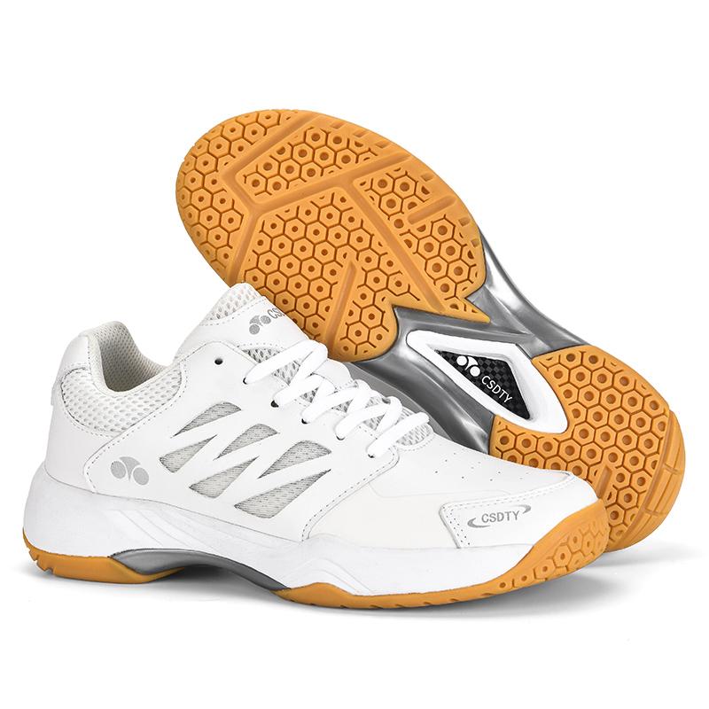 

Men Women Badminton Training Shoes Running Fitness Shoes Cushion Non-slip Tennis Sneakers Ping-pong Shoes Volleyball Shoes Male 36