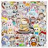 50 Cute Labubu Graffiti Stickers for Decor: Phone Cases, Notebooks, Journals