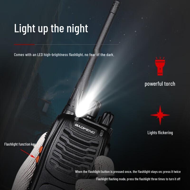 

Baofeng BF-888S High Power Handheld Walkie-Talkie (Pair) (CN version)