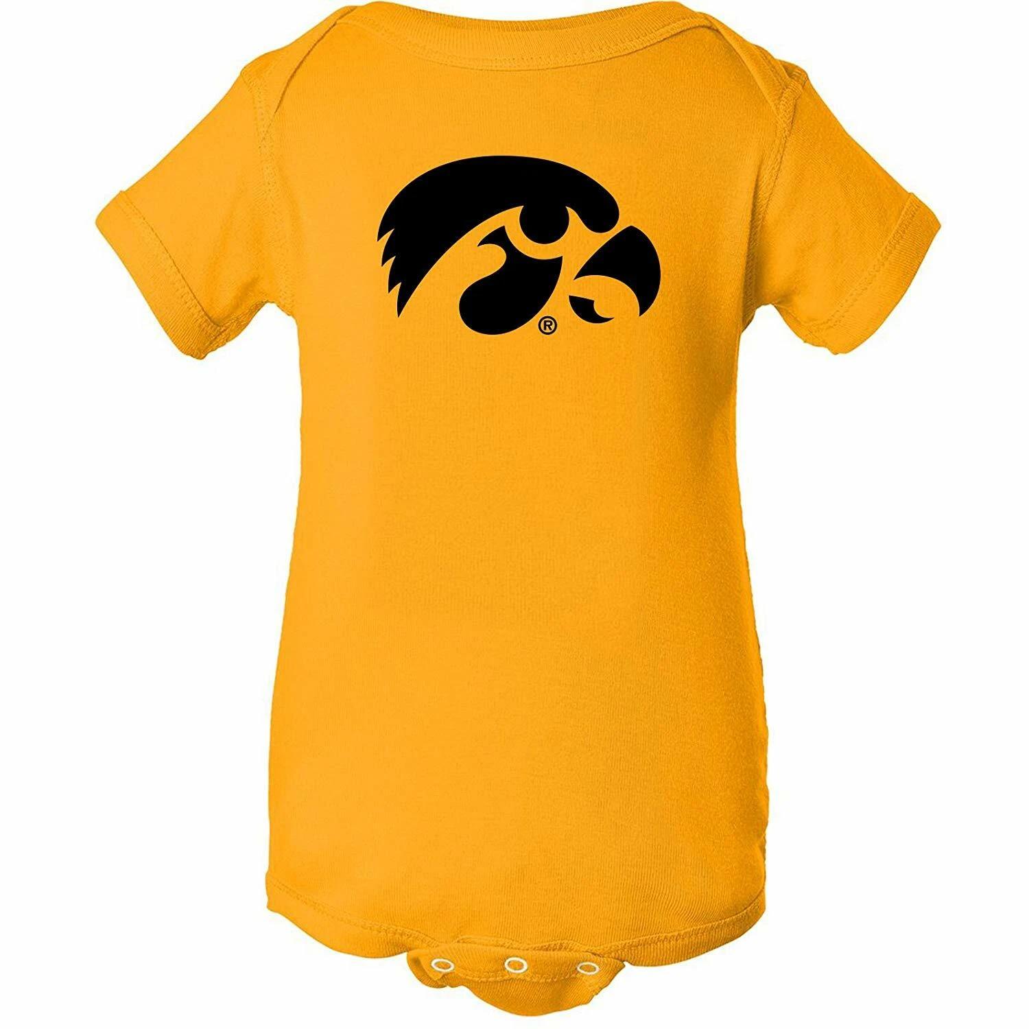 Iowa Hawkeyes Primary Logo Collegiate Infant Creeper 3XL