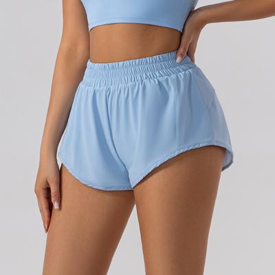Pantaloncini da Yoga Elasticizzati da Donna