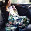 1pc Bear Printing Lightweight Flannel Blanket, Comfortable and Warm Blanket, for Camping Sofa Bed and Couch Office, Gift