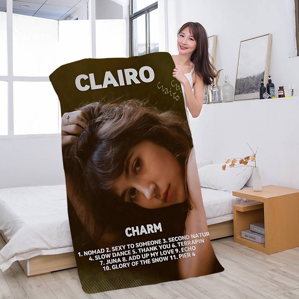 Famous Singer C-Clairo Microfiber Beach Towel Absorbent Quick Dry Soft Yoga Swimming Resort Mountain Climbing Towel