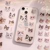 Cute Cat Head Flat Sticker Cartoon Animal Guka DIY Handbook Decoration Kawaii Stickers Stationery