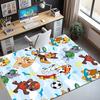 PAW Patrol Pattern Rug, Indoor/Outdoor Mat, for Picnic, Gameroom, Bedroom, Office, Living Room, Home Decor Carpet, Birthday Gift