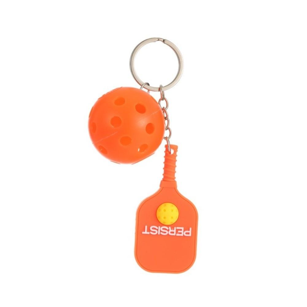 Detachable Fitness Series Pendant with Buckle Pickleball Key Holder  Bag Charm