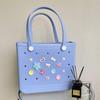 EVA Beach & Shopping Bag: Women's Handheld, Pet-Friendly Storage, Hole Design, Large Capacity (2025 Model)