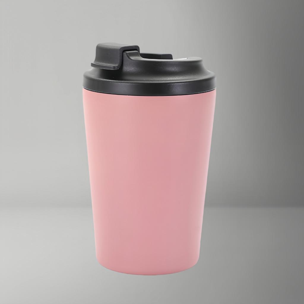 350ml/12oz Double Stainless Steel 304 Coffee Thermos Mug Leak-Proof Non-Slip Car Vacuum Flask Travel Thermal Cup Water Bottle