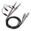 2pcs BNC Oscilloscope Probe Kit P6100 100MHz 1X 10X Precision Scope Clip Probes High Precision Analyzer Alligator Clip Probe