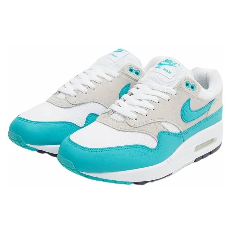 Nike Air Max 1 SC Clear Jade Unisex Sneakers Teal Neutral-Grey White DZ4549-001