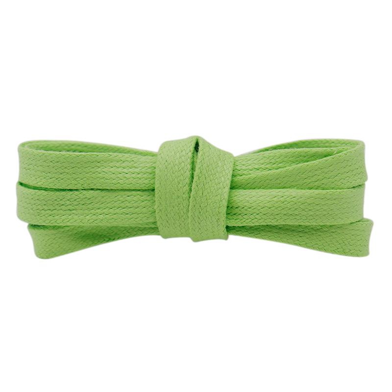 Kurojin Flat Waxed Cotton Shoelaces for Sneakers and Casual Shoes
