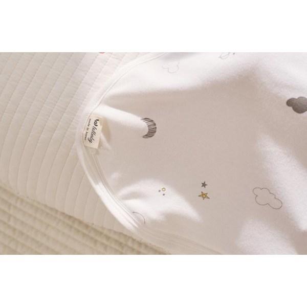 Roll Baby Newborn Good Swaddle Up-Down Zipper Moro Reflective Inner Swaddle Bamboo, Dream Sky, Korean Baby Products