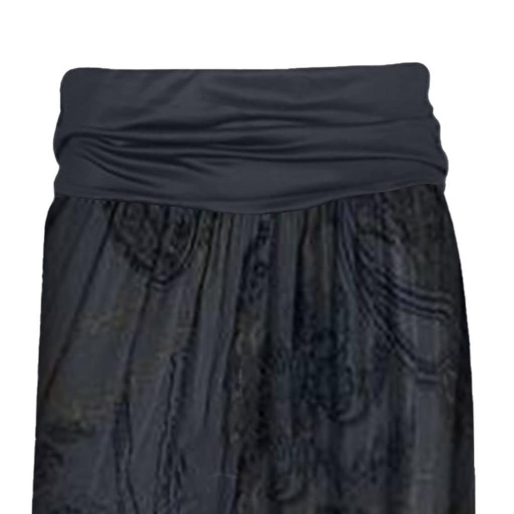 Women Plus Size Solid Color Casual Loose  Pants Yoga Pants Women Trousers