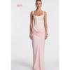 NSSF Homemade, European and American Women's Clothing New Wholesale Dress Dress, Sexy Halter Suspender Hip-wrapped Long Dress