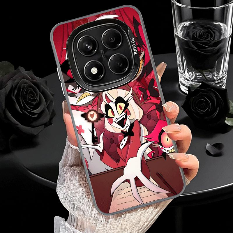 Hazbin Hotel Anime Soft Phone Case for Xiaomi Redmi Note 13 14 15 Pro Plus 12S 12 11S 11 11T 10S 10 Shockproof Cover Back Shell
