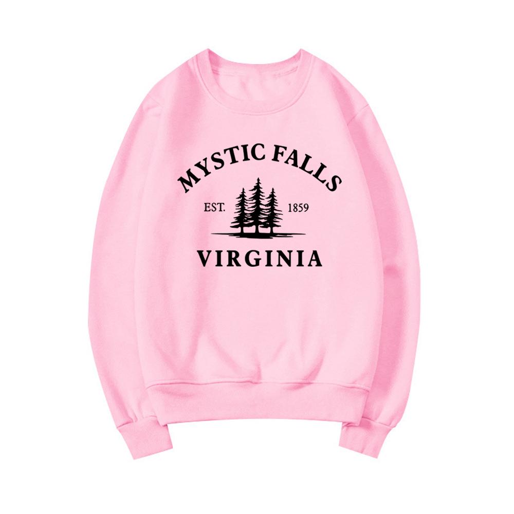 Mystic Falls Sweatshirt, Vampire Diaries inspiriert, Rundhals-Sweatshirt, Unisex, Langarmpullover, Salvatore Brothers Pullover, Tops