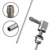 Car Heater Fuel Stand Pipe Hose Gas Tank Pick up Clip Pipe Tube Line with 4 Clamps For Webasto Eberspacher VW T5 T6