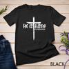 Happy Easter Jesus He Is Risen Indeed Religious Christian T-Shirt Unisex T-shirt