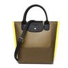Borsa tote in nylon in tinta borsa a tracolla di grande capacità borsa a mano alla moda con texture di alta gamma borsa versatile da donna borsa Longxiang