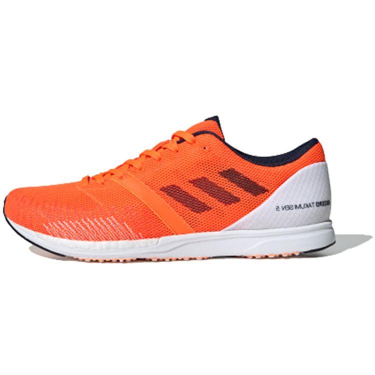Adidas Adizero Takumi Sen 5 Comfortable Shock Absorption Non-Slip Low-Top Running Shoes Men Running Shoes Orange F34069 44⅔