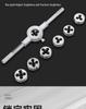 Metric & Imperial Tap and Die Set with Hand Reamer & Tap Holder – Comprehensive Threading Tool Kit.