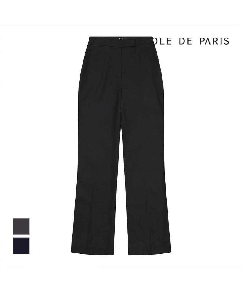 ECOLEDEPARIS Slim Bootcut Pants_Pb25Wpa008Z