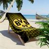 Dortmund Print Beach Towel, Large Soft Quick Dry Towel for Beach Camping Swimming