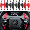 Per Skoda Octavia A8 MK4 ENYAQ IV RS VRS Estensione Levetta Cambio Volante Auto Styling Adesivo DSG