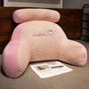 Ice Bean Soft Headboard Cushion: Protective Lumbar Support and Reading Pillow for Pregnant Women, Sofas, Beds, and Dorms.