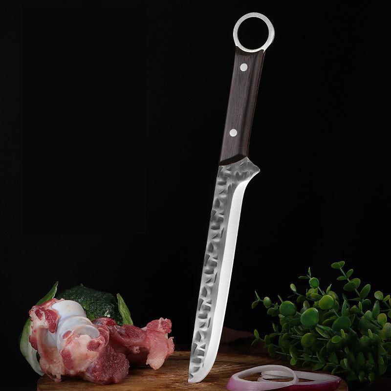 Kuchyňské nože Forge Steel Vykosťovací nůž Sekáček Vysoce kvalitní řeznický nůž Rybářský nůž Kráječ na maso