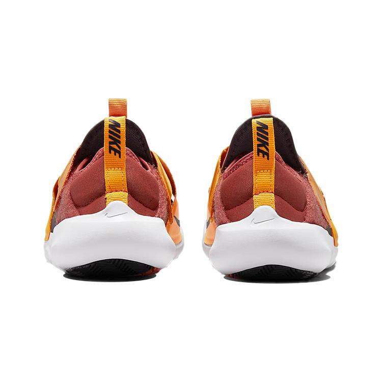 Nike Flex Advance Low top Running Shoes Black Orange Children Aged 3 7 Years Old CZ0186-200